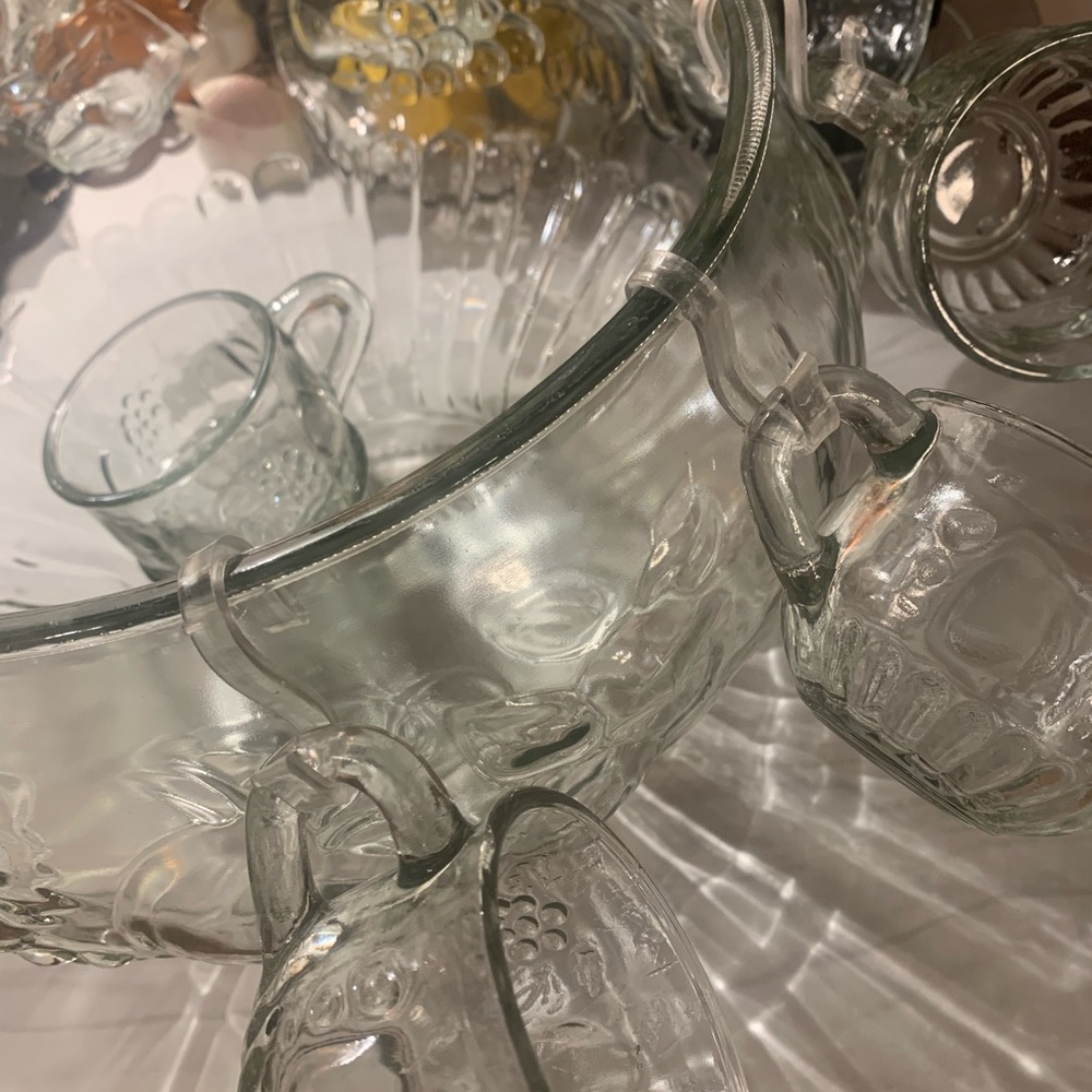 🍇🍷 Vintage punch drink set🍇🍊🍍 - Picture 10 of 11